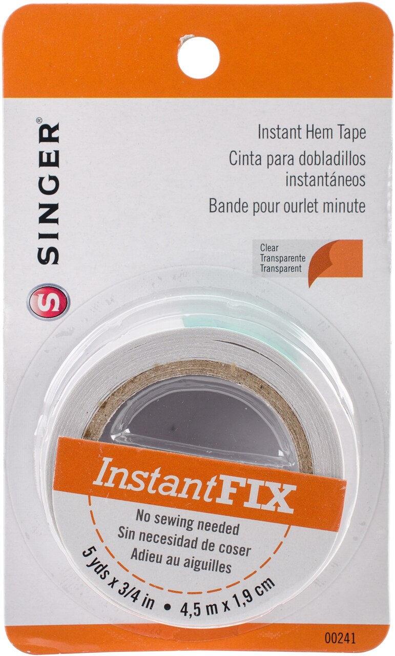 Multipack of 12 - Singer Instant Bond Double-Sided Fabric Tape-.75X15
